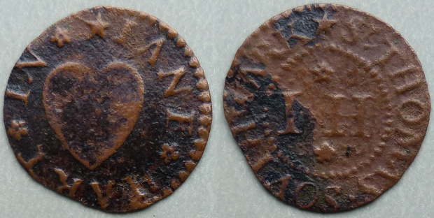 St. Thomas's, Jane Hart farthing token St. Thomas's, Jane Hart farthing token